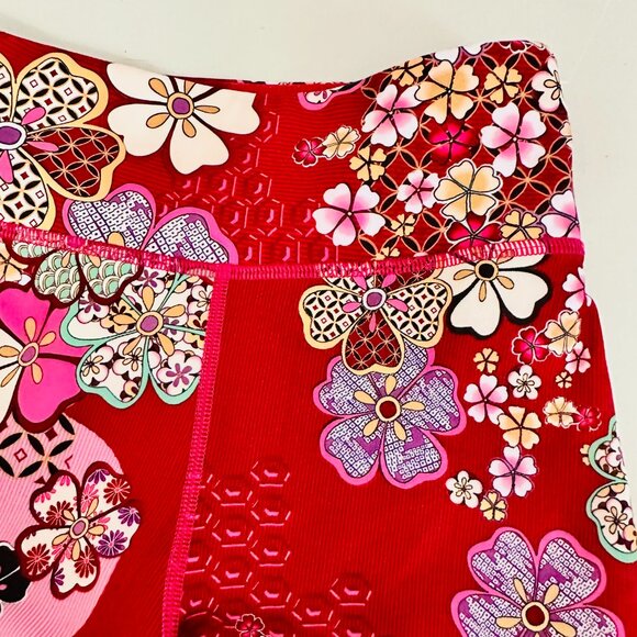 NEW JOHNNY WAS ACTIVE BOHO VIBE FLORAL LEGGINGS - Picture 3 of 6